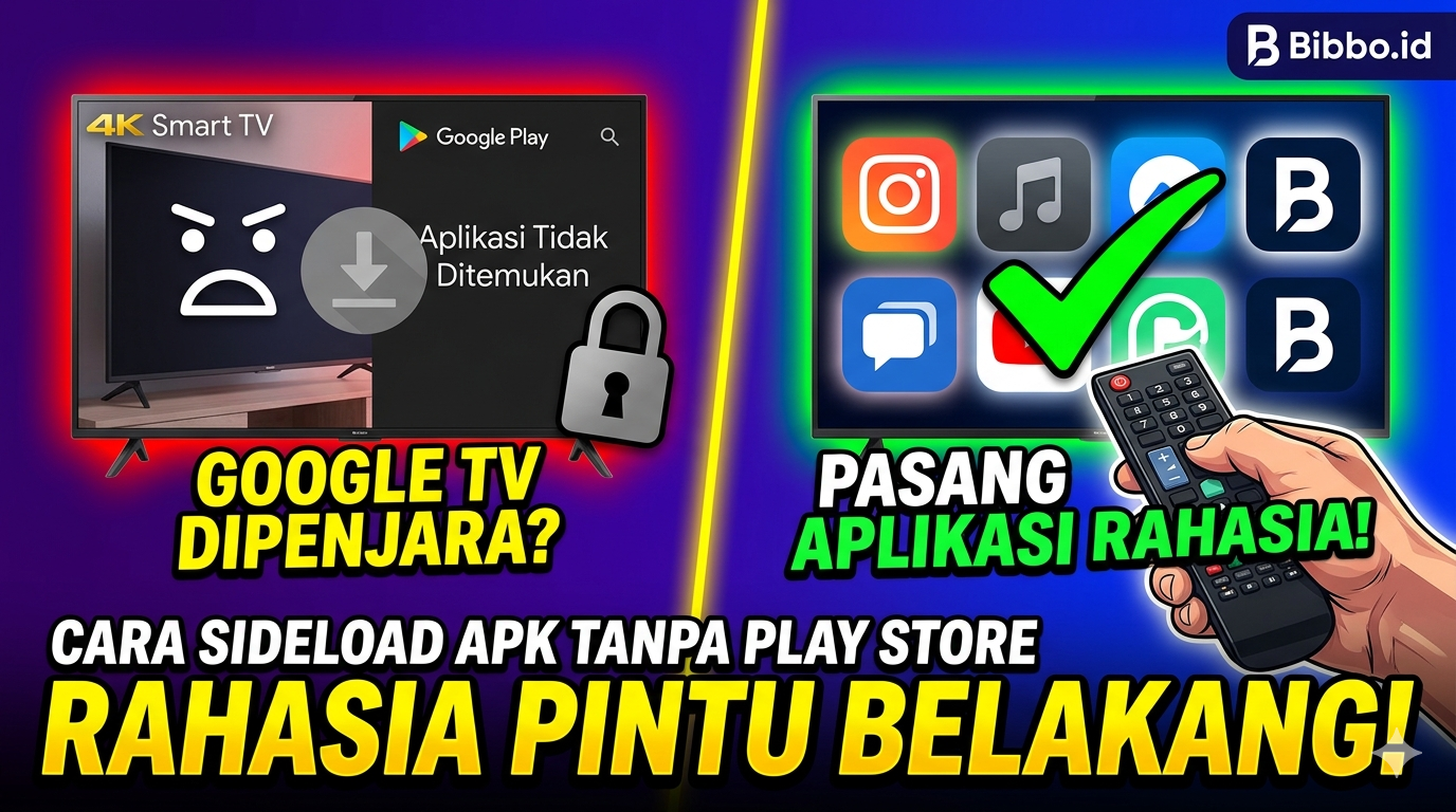Cara Sideload APK di Google TV dalam 3 Menit (100% Berhasil)